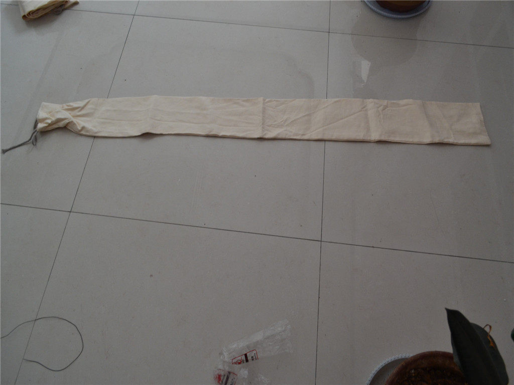 The bow thickened cloth bag cloth art.