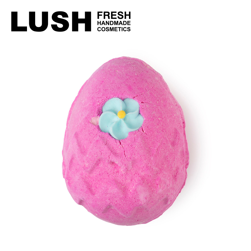 LUSH岚舒 英国正品 粉红魔法汽泡弹 泡澡浴弹 去角质沐浴香薰保湿