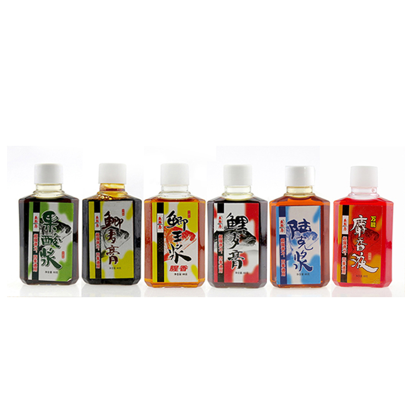 Authentic Fish Meal House Medicine Fruit Acid Crucian Carp King Pulp Lu Gram Pulp Crucian Carp Wheat Paste Universal Musk Liquid Black Pit Bait