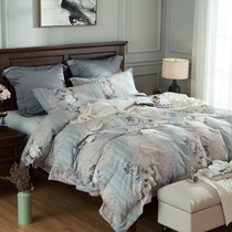 High end soft and pro-skin 100s horse cotton pimma cotton pima full cotton pure cotton four sets of American bed products