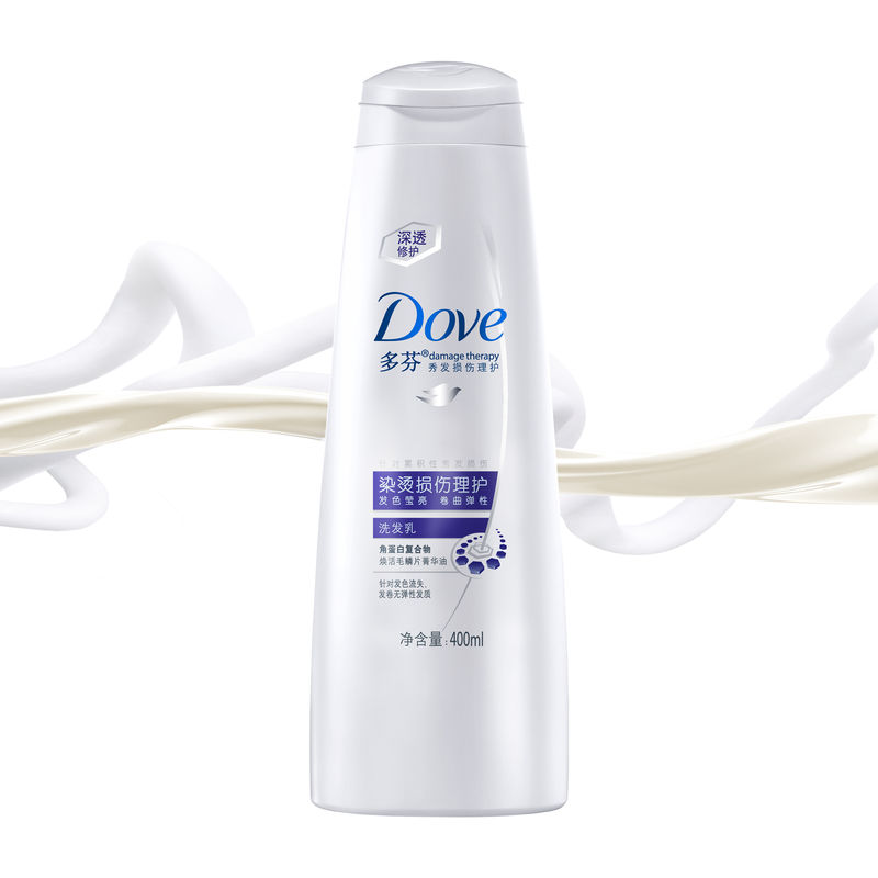 Dove  多芬 染烫损伤理护洗发乳洗发水400ml 修护滋润