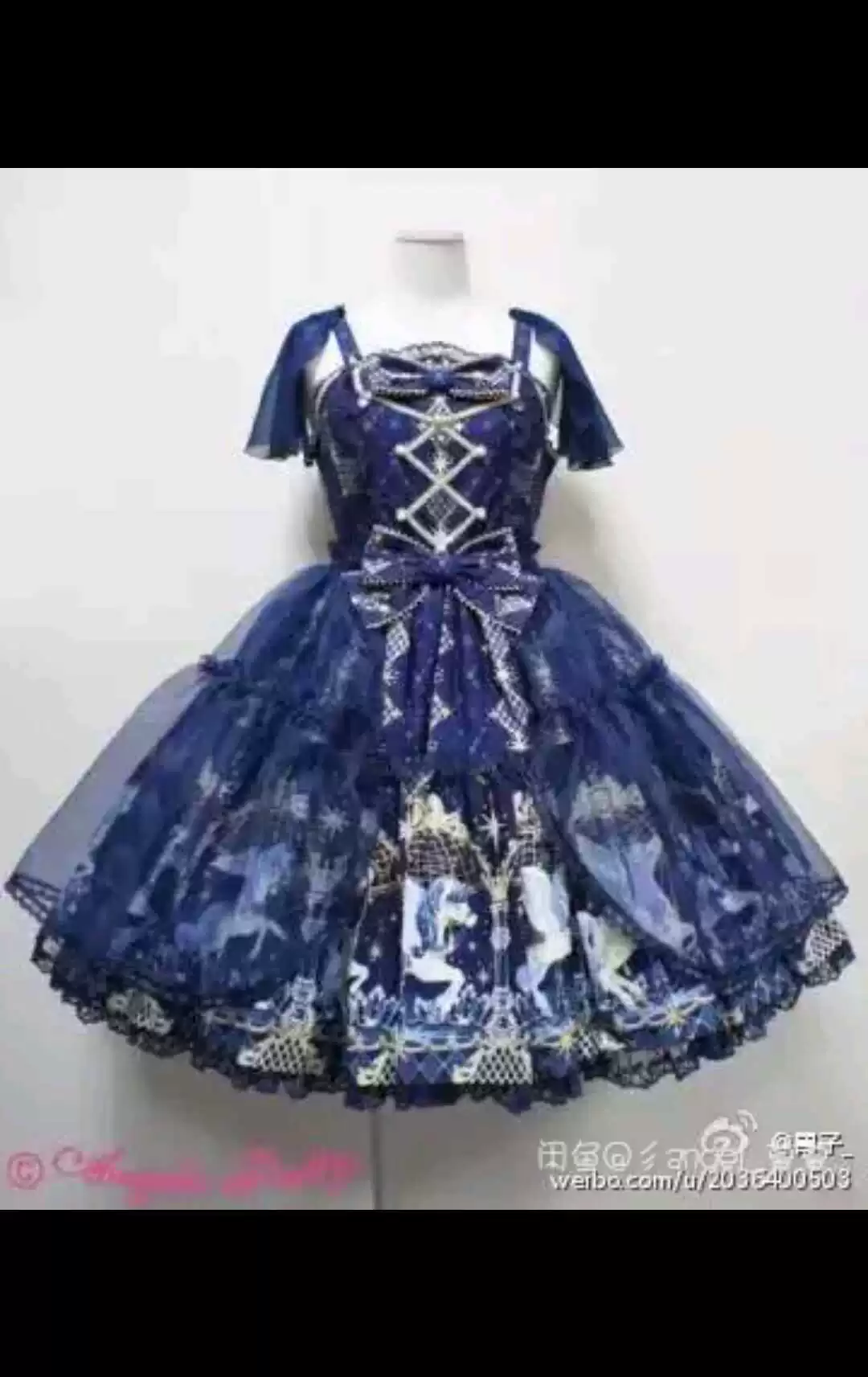 Cho thuê trang phục cosplay gấu phương Bắc Lolita Pegasus Chòm sao Lolita váy mini jsk núi - Cosplay