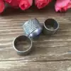 Taiwan thickened old-fashioned thimble finger sleeve household thimble hoop Metal iron thimble ring needle press manual hand sewing