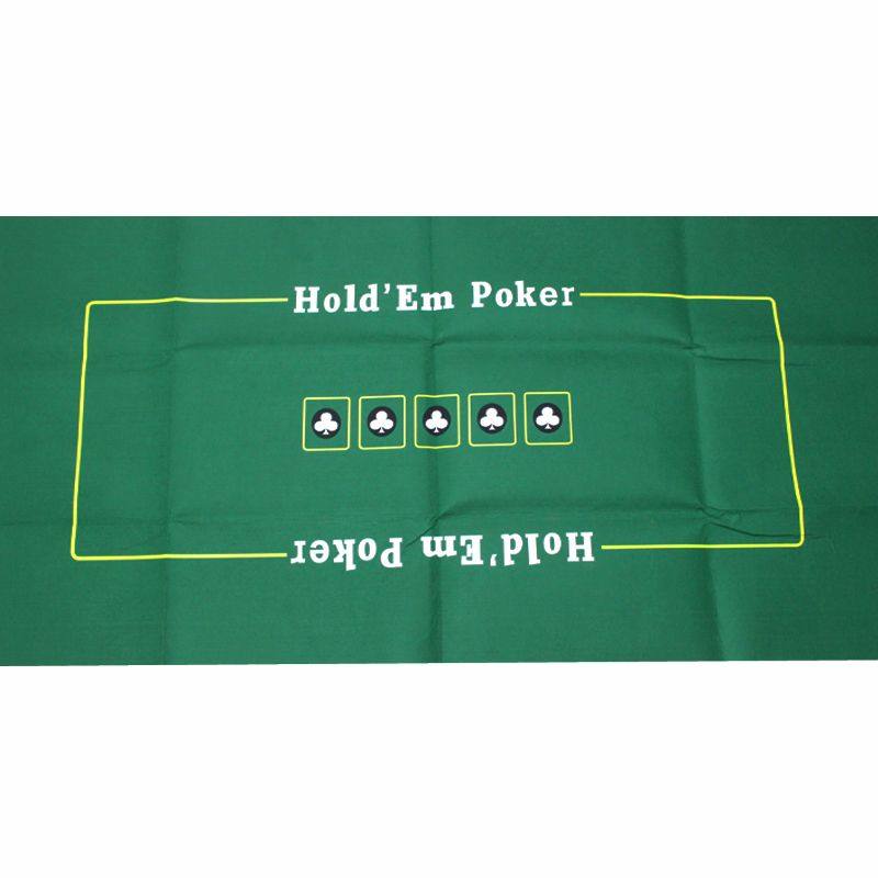 Texas poker tablecloth tablecloth non-woven fabric blackjack table mat size 90cm*180cm tight material