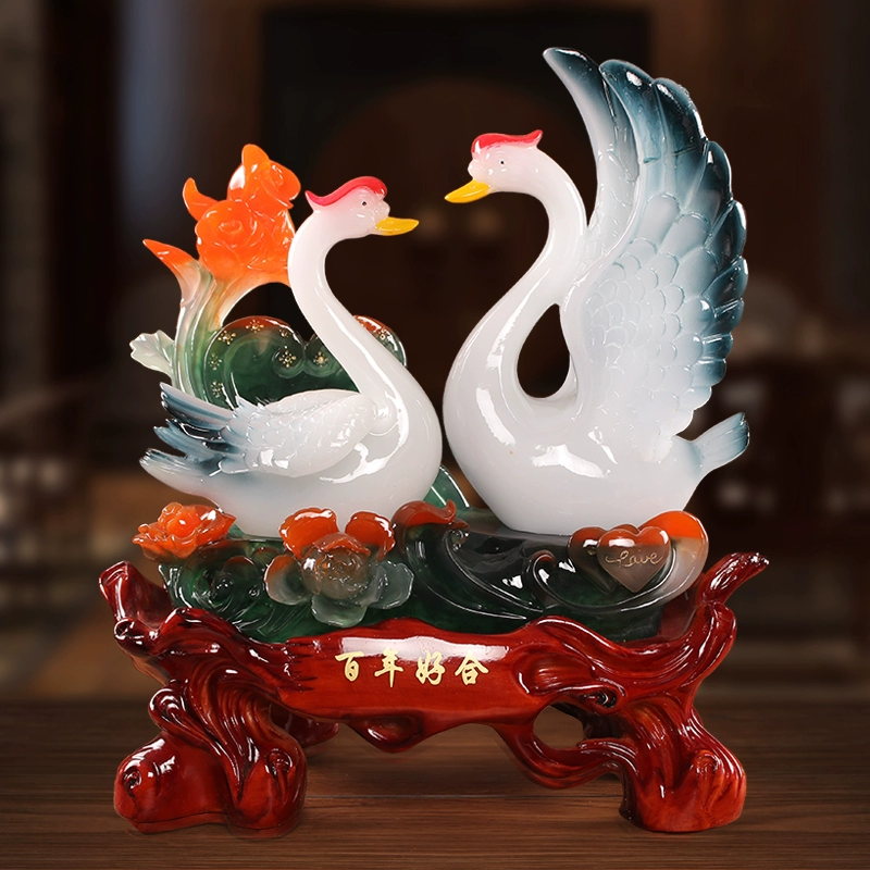 Lễ kỷ niệm đám cưới sáng tạo trang trí quà tặng tối giản tủ rượu hiện đại tủ tivi nội thất trang trí nội thất phòng khách thủ công - TV