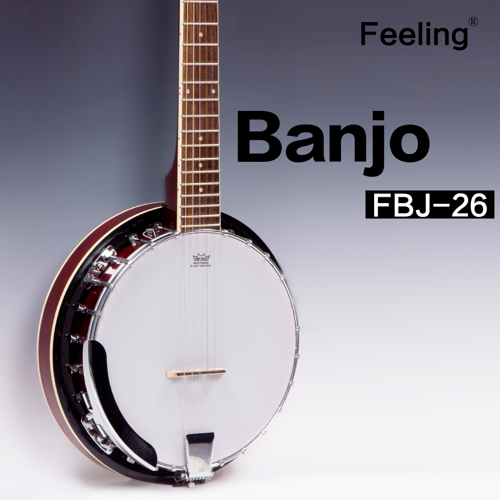 Banjo FBJ-26 guitar 6-string banjo bnjo piano Western musical instrument mandolin feeling manufacturer