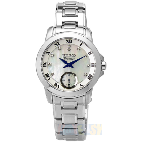 台湾官网直邮进口SEIKO / Premier 6G28-00T0M.SRKZ61J1 新古典主