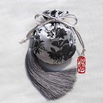 Antique tassel sachet Portable purse High-end sachet Fetal hair empty bag Creative birthday gift to boyfriend Tanabata