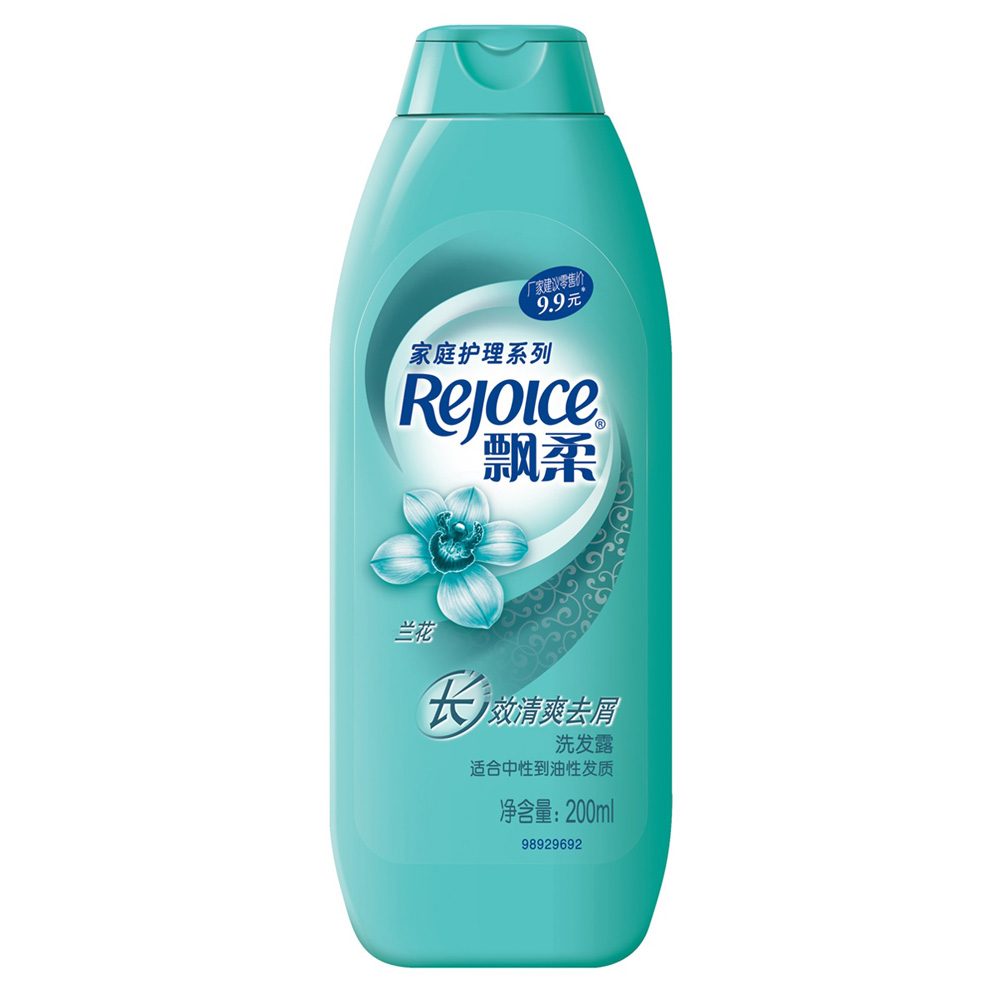 【天猫超市】飘柔 洗发露/水家庭护理兰花长效清爽去屑200ML