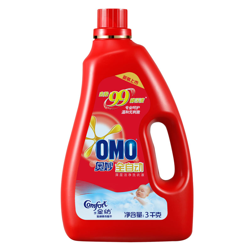 【天猫超市】OMO奥妙全自动含金纺温和馨香精华深层洁净洗衣液3kg