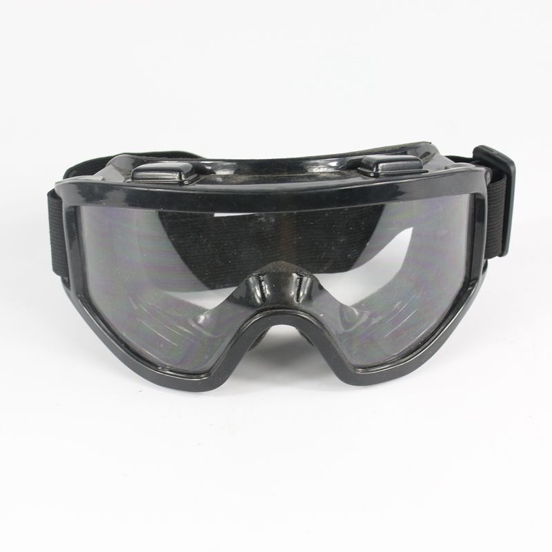 Protective Mirror Anti-Acid PH Goggles Windproof Sand Eye Hood Chemical Black Frame Sea Cotton Comfort Anti-Shock Glasses Protective Mirror