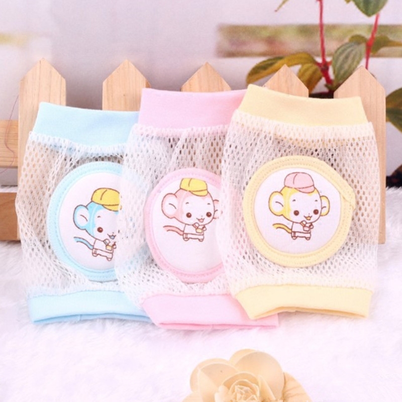 Baby knee pads summer fall-proof spring and summer thin baby toddler crawling knee pads Breathable fall-proof children's elbow pads