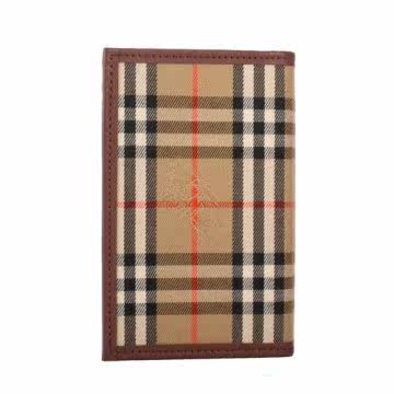 BURBERRY经典格纹记事本手帐册台湾官网直邮进口