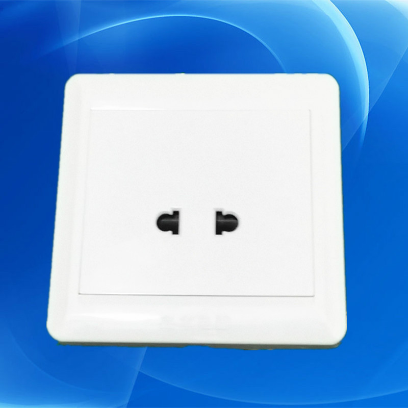 Switch power socket wall panel 86 type two holes 2 holes two plugs one double hole two eyes plug