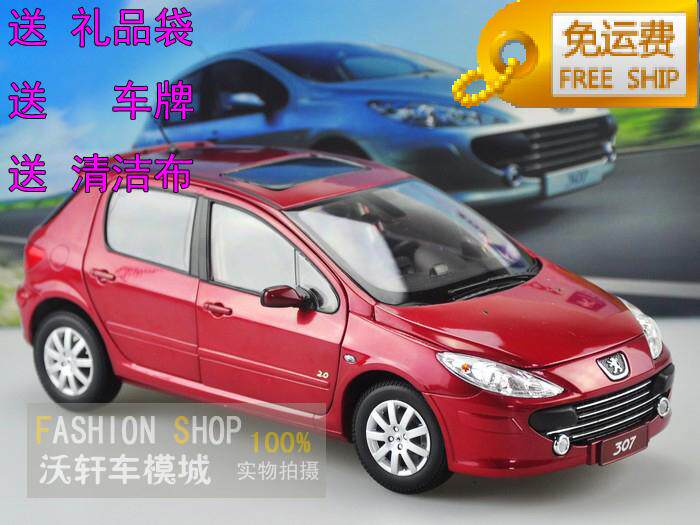 Купить Модель машины На 1: 18 оригинальный Dongfeng Пежо 307 Пежо 307 ...