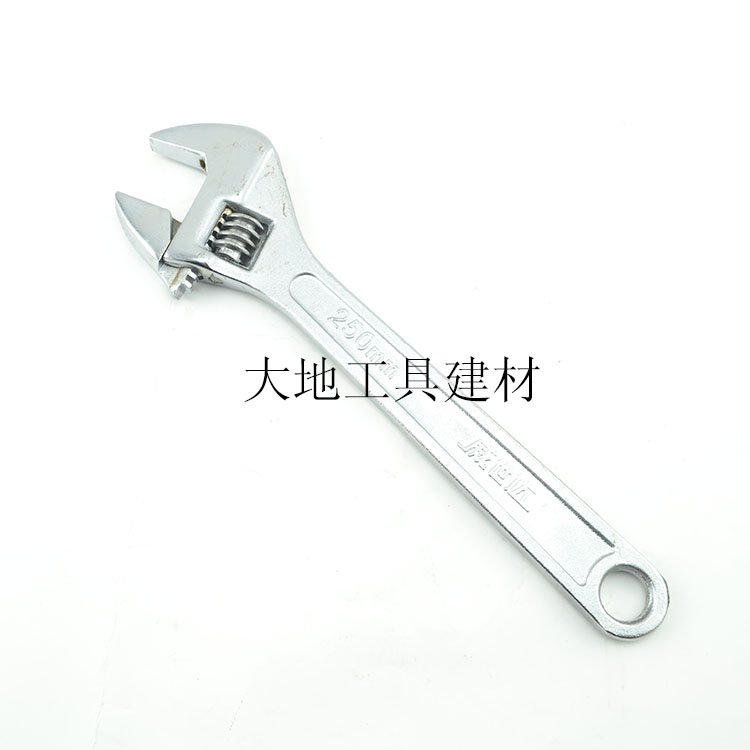 High - quality steel forging sand spray polished Vischda chromium plated wrench screw wrench activity wrench
