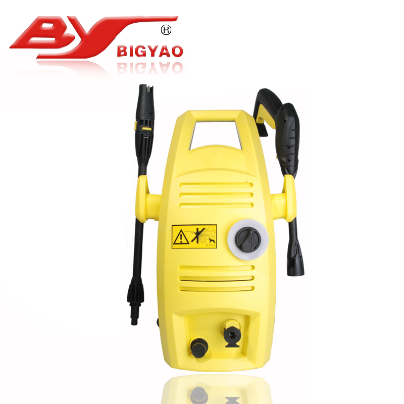 BIGYAO别克跃高压清洗机220V家用快插高压洗车机电动便携洗车器