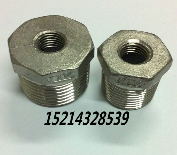 304 stainless steel American standard joint fill the heart Bushen inside and outside the wire joint NPT1 4*1 8 3 4*1 4 1*1 4