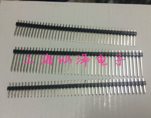 Copper needle 2 54 Single row needle single row straight pin needle length 11mm14mm 15mm17mm19mm21mm25mm30mm
