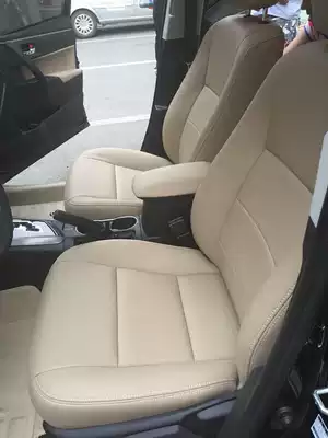 Car leather seat modification custom-made Ralink Corolla Highlander RAV4 Prado bag leather seat
