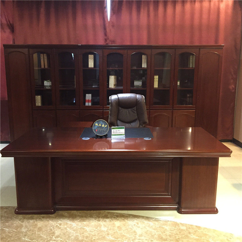 New boss desk desk solid wood 2 2 2 4 meters paint boss desk desk supervisor desk manager middle desk