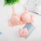 Đặc biệt hàng ngày Nhật Bản ngọt ngào dễ thương đồ lót nhỏ ngực phẳng ngực dày áo ngực ren áo ngực gợi cảm thiết lập quần chip dễ thương Bộ đồ lót
