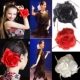 Alishui Latin Latin Tây Ban Nha Khiêu vũ khiêu vũ Trẻ em Lông đầu Hoa Hiển thị Phụ kiện tóc Big Flower Trang phục Mũ nón - Phụ kiện tóc