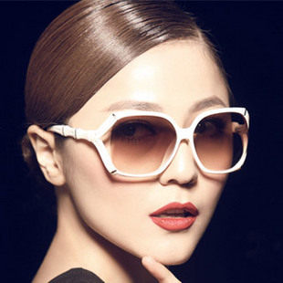 New Summer Square Women's Sunglasses Bamboo Knuckle Sunglasses sunscreen sunscreen Anti-UV 