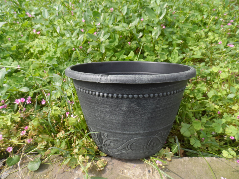 New bronze color paint to make old household thick flower pot tail single succulent bluegrass bulb root dwarf shrub planting utensils