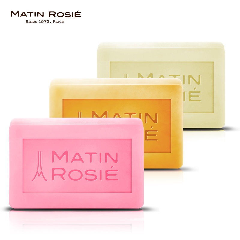 玛汀露丝 法国冰酒手工皂 玫瑰皂香皂 蜂蜜洁面皂 深层保湿3块装