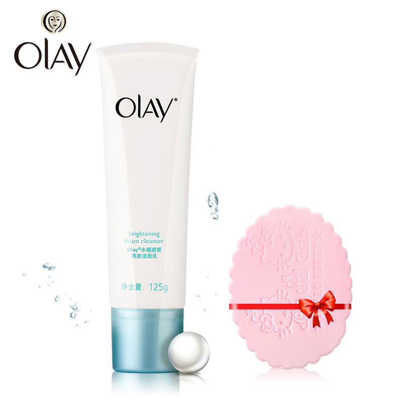 Olay玉兰油水感透皙亮肤洁面乳125g 透白洗面奶补水保湿深层清洁