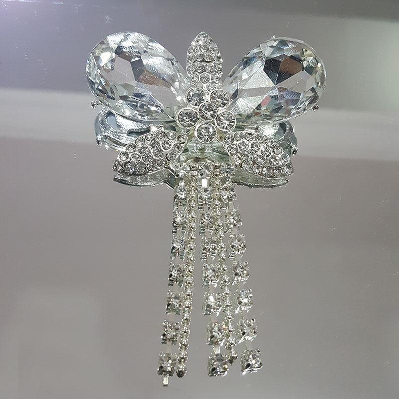Diamond Accessories Accessories Handmade DIY Materials Clothes Decoration Accessories Wedding Dresses Decoration Flowers Butterfly Bright Drill