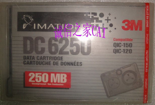 3M imation DC6250 tape data tape 250M QIC-150 QIC-250