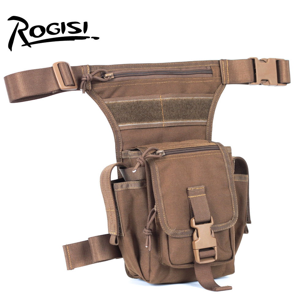 ROGISI Lujah Camping Tactical Leg Bag Multipurpose Leg Bag Purse Tactical Satchel 10R31