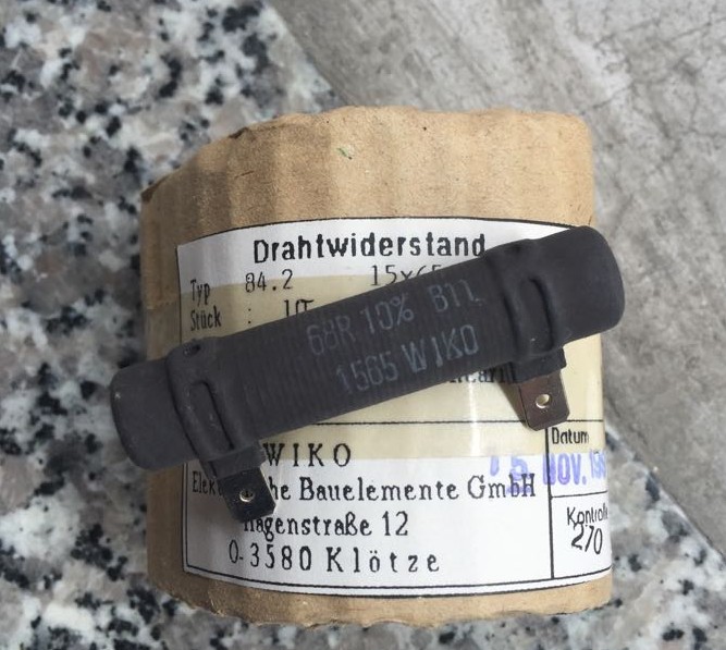 The U.S. high power line winding resistance 68R (68 beating) 10W 460 yuan