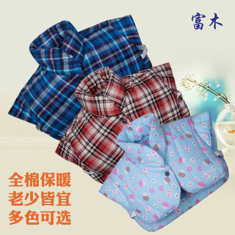 Rich wood pure cotton winter shoulder protector sleeping shoulder cotton canon shoulder in old age protection cervical spine monthly vest men and women keep warm