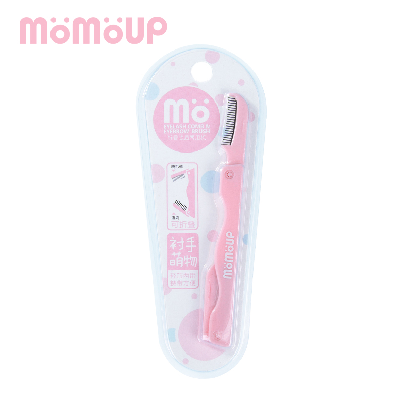 momoup折叠睫眉两用梳 1支/盒