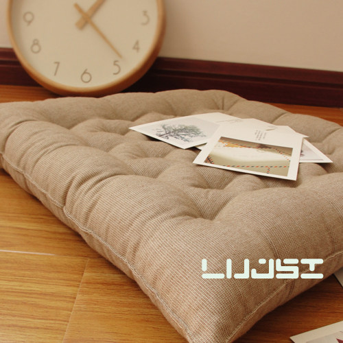 Lu Jushi old coarse cotton thickened steamed bun cushion cushion seat cushion chair cushion sofa cushion back bay window