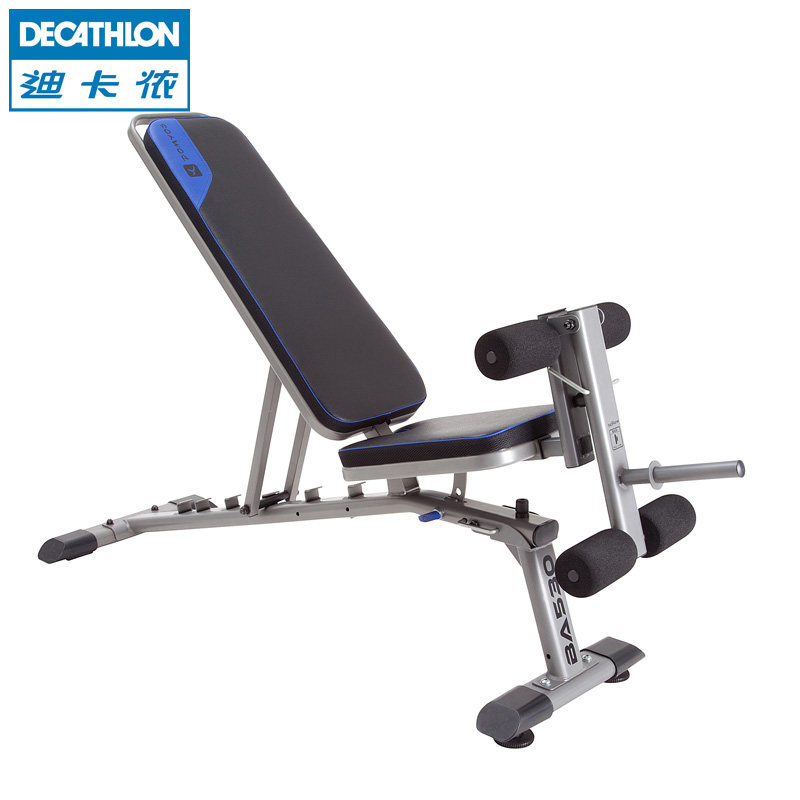 迪卡侬卧推板凳家用多功能杠铃哑铃仰卧训练器 DOMYOS BA530 EQ