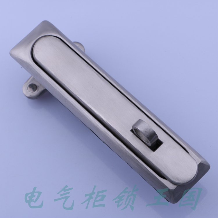 Haitan stainless steel flat lock MS834-1 distribution cabinet door lock Stainless steel cabinet door lock