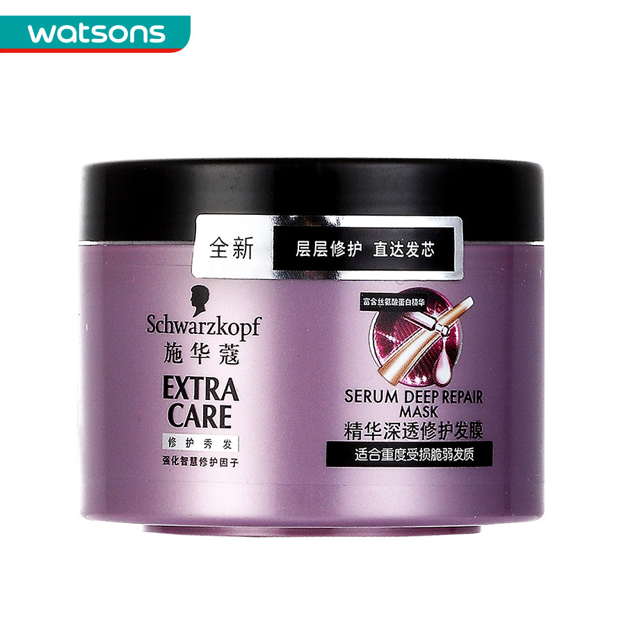【屈臣氏】施华蔻精华深透修护发膜150毫升