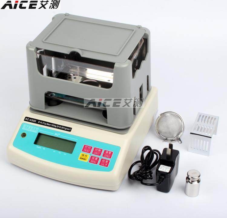 AC-A300密度计固体比重计橡胶塑胶金属电线电缆比重计0.001 g/cm3