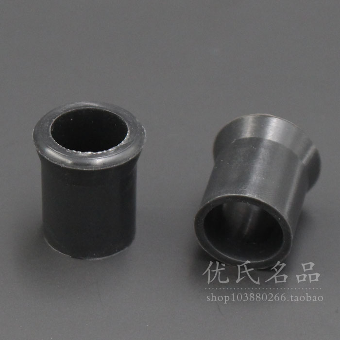 Pipe accessories rubber mouthpiece cigarette holder protection mouth cover heather root meerschaum pipe special black size
