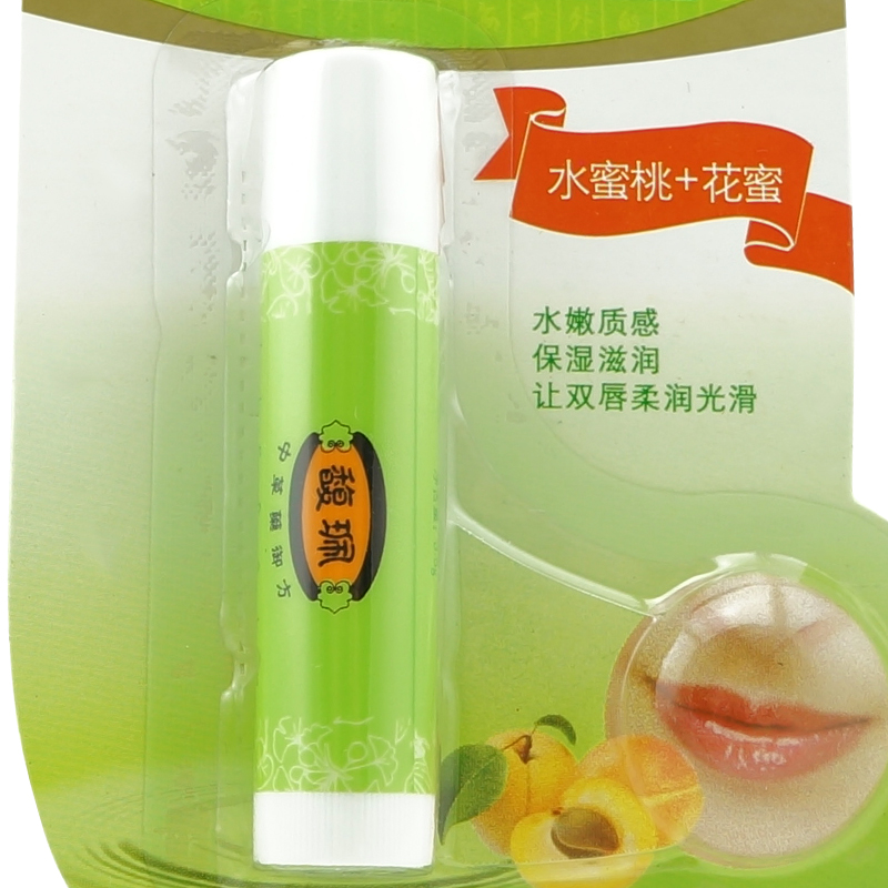 馥珮馥珮滋养柔嫩润唇膏3.5g（水蜜桃+天然花蜜)