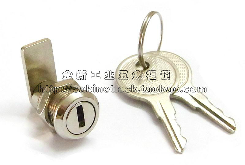 12MM small turn tongue lock miniature furniture lock box cabinet lock display cabinet lock display cabinet lock S202 turn tongue lock boutique