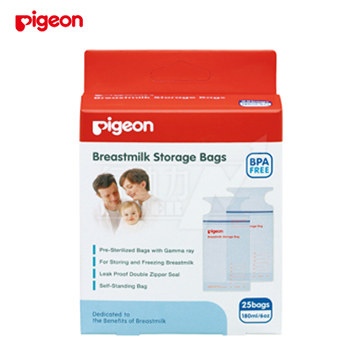 日本《Pigeon 贝亲》母乳冷冻袋(新款 可站立)