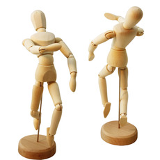 Инструменты для рисования 包邮 8寸木人模型 20cm素描木偶人