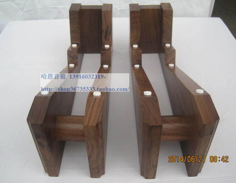Limited time Chengyu rack Advanced middle rack Black walnut solid wood bracket speaker tripod small