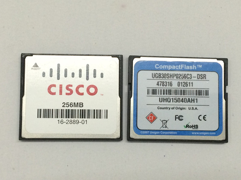 Original American production Cisco CISCO CF 256MB industrial CF card 256MB Cisco routing