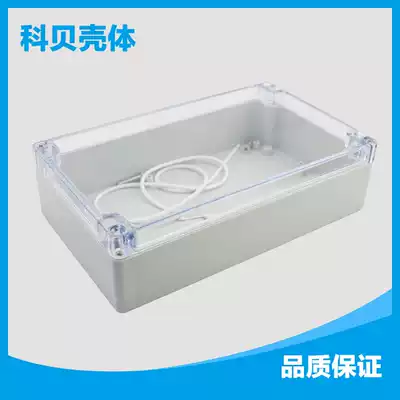 Factory direct junction box F1-3T transparent plastic waterproof box 56*120*200 security power supply ABS shell